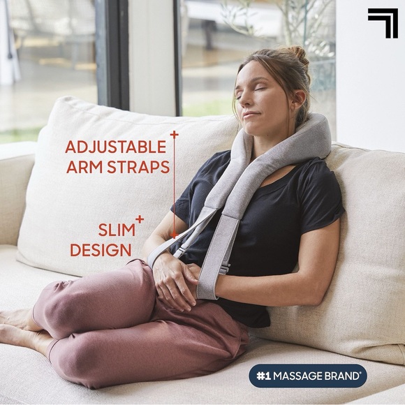 Sharper Image Gray Neck and Shoulder RealTouch Shiatsu Massager - Picture 7 of 9